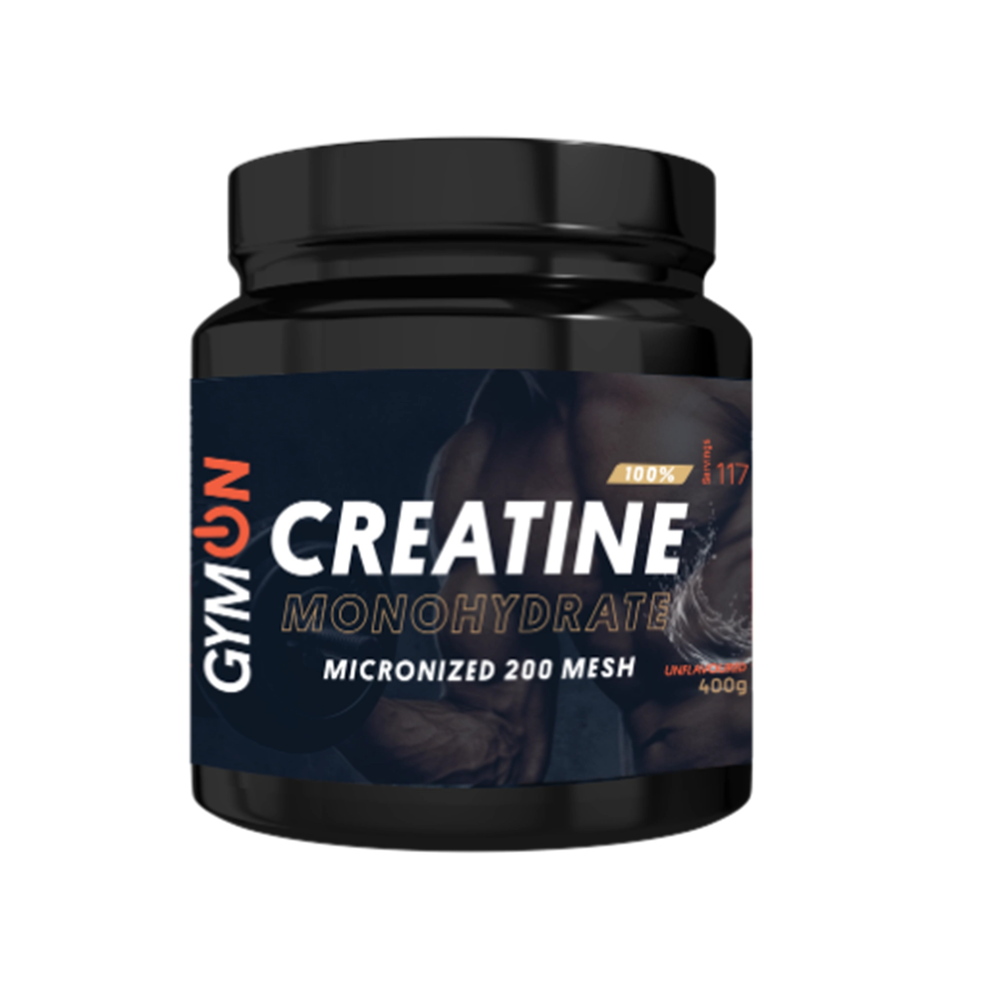GymON kreatino monohidrato maisto papildas, 400 g.